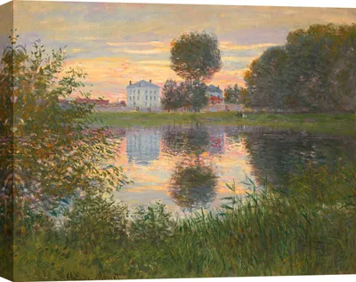 Obrázok produktu pre Obraz na plátne Claude Monet - Guľovitý strom, Argenteuil, 1876 - 60 x 40 cm