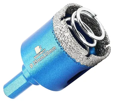 Obrázek produktu pro Sada diamantových vrtáků o průměru 35 mm pro vrtání keramiky, žuly a mramoru