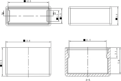 Produktbild von Endkappe für LED-Streifen SILCONE FLEX SMD & COB Breite 12mm Transparent