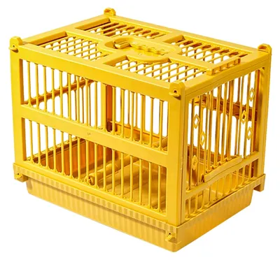 Produktbild von Reisevogelkäfig – Transportkäfig für Vögel, 31 x 25 x 21,5 cm, für Papageien, Wellensittiche, Nymphensittiche, Finken und Agapornis