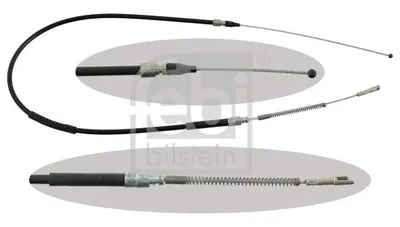 Produktbild von 2x FEBI BILSTEIN Seilzug Feststellbremse 10592 hinten links hinten rechts