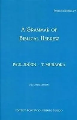 Obrázok produktu pre Jouon, P: Grammar of biblical Hebrew