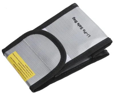 Produktbild von LiPo-sichere Tasche, tragbar, feuerfest, wasserdicht, für Dokumente, Geld, Wertsachen, Aufbewahrungstasche, ca. 7,5 x 10,2 x 11,5 cm