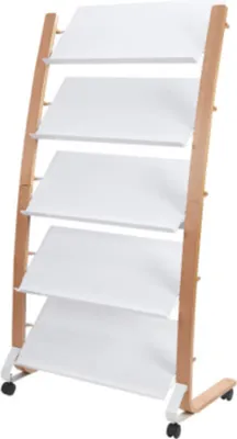 Immagine prodotto di Portadepliant ALBA DD5GMW BC 5x3comparti legno/acciaio