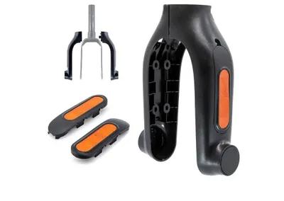 Produktbild von Gabelverkleidung schwarz für Segway Ninebot F & D Serie Schutzblech Gabel Gabelabdeckung vorne