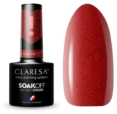 Immagine prodotto di Claresa Soak Off UV/LED Kiss Me! Vernice ibrida 7, 5 g