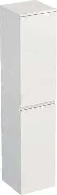 Obrázek produktu pro Koupelnová skříňka vysoká Jungborn TRENTA bílá lesklá 35 x 161,8 x 35 cm