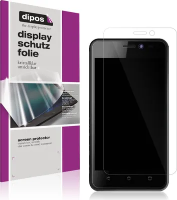 Produktbild von 2x Schutzfolie für Krip K4m klar Displayschutzfolie Folie Display Schutz dipos