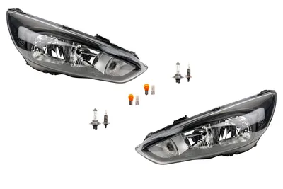 Produktbild von Scheinwerfer passend für Ford Focus 11 10/14- mit Leuc. Set Links Rechts 1866248 1939296 2060630 F1EB13W030PB F1EB13W030PC F1EB13W030PD Johns