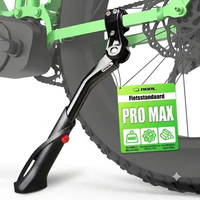 Image de Support de vélo arrière - Roue 24 à 29 pouces - Aluminium - Réglable 35 à 41 cm
