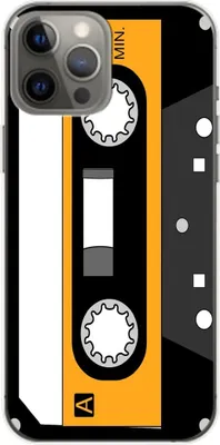 Produktbild von König Design Hülle kompatibel mit Apple iPhone 14 Plus Kunststoff Soft Handyhülle - Handy Case Retro Kassette