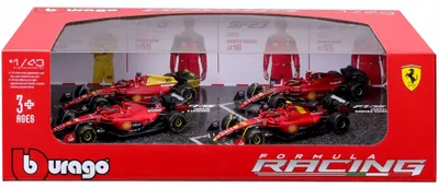 Obrázek produktu pro Bburago Model 1:43 Ferrari Racing 4 pack 18-36848