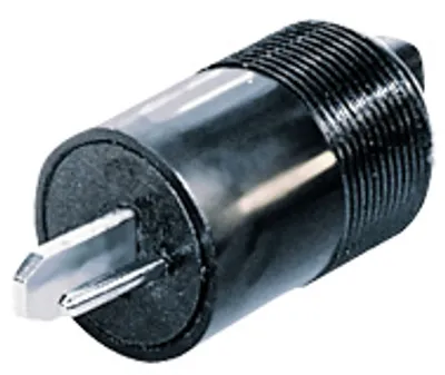 Produktbild von Transmedia Lautsprecherstecker; DIN 41529 schraubbar, schwarz, SL 4