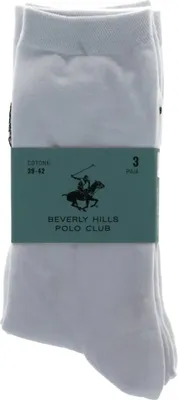 Immagine prodotto di Polo da uomo Beverly Hills Polo Club, bianco 486953: Taglia - 35-38 Taglia: 35-38