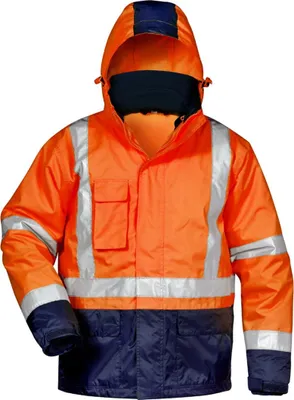 Produktbild von Safestyle Warnschutzjacke Udo 3-in-1 Gr. L orange/marine