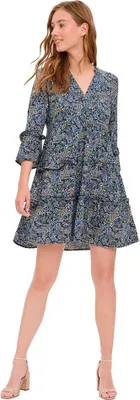 Produktbild von Vero Moda Easy Kurzes Kleid Mit 3/4-ärmeln Blau XS Frau Blau XS