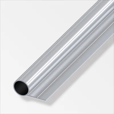 Produktbild von alfer Rundrohr Aluminium mit 1 Schenkel Ø 23,5 mm x 1 m pressblank