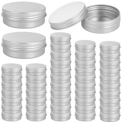 Image de Set de 48 boîtes en aluminium avec couvercles 60ml