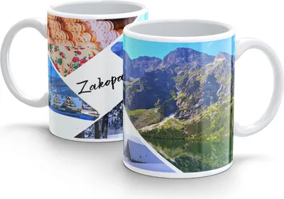 Produktbild von Becher 300ml Sammlung Polnische Städte v10 Zakopane