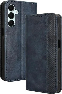 Produktbild von Samsung Galaxy A17 / A26 / A16 Hülle - Coverup Vintage Style Klapphülle - Blau