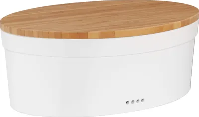 Produktbild von Salena Brotkasten 37x24cm m.Bambusdeckel