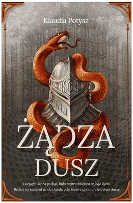 Image de Żądza dusz Klaudii Potysz - powieść fantasy z barwionymi brzegami