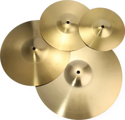 Immagine prodotto di Ottone Crash Cymbal Strumento a tamburo Cimbalo Pratica lega per percussionisti principianti
