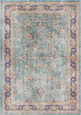 Produktbild von Elle Decortion Imagination Designteppich Keshan Maschad Jade