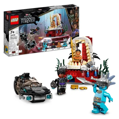 Produktbild von LEGO 76213 Marvel König Namors Thronsaal, Black Panther Wakanda