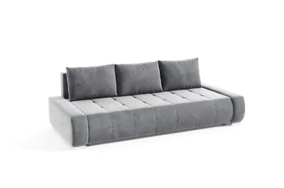 Produktbild von Sofa 3-Sitzer mit Schlaffunktion VOGAR Stoff Monolith Hellgrau
