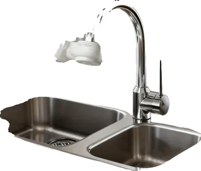 Produktbild von Wasseraufbereitungssystem, Kieselgur-Keramikfilter, autarkes Design, WEISS