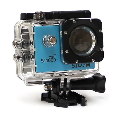 Zdjęcie produktu dla Kamera sportowa SJ4000 SJCAM WiFi niebieski 4k/30FPS 1080p