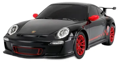 Zdjęcie produktu dla Porsche GT3 RS czarny R/C 1:24 Rastar 39900 zdalnie sterowany