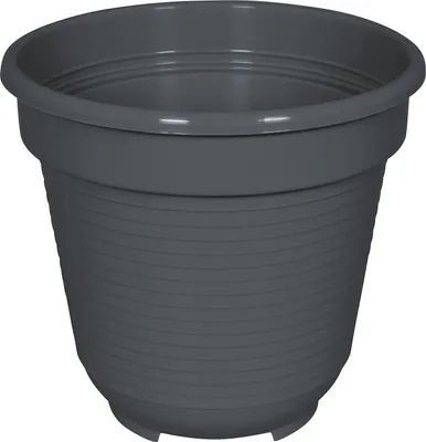 Produktbild von Pflanztopf geli Standard Kunststoff Ø 10 cm H 9 cm anthrazit