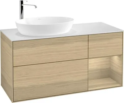 Produktbild von Villeroy & Boch F931PCPC Waschbeckenunterschrank Finion F93