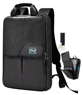 Produktbild von Schlanker und erweiterbarer Laptop-Rucksack für bis zu 17 Zoll