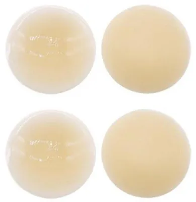 Obrázok produktu pre Mäkké silikónové náplasti proti preležaninám, 2 páry, 8 x 8 cm