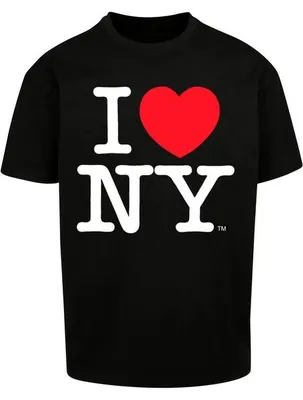 Produktbild von Herren T-Shirt Mr. Tee "I Love NY" Oversize, schwarz - Größe S