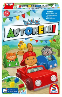 Produktbild von Schmidt - Kinderspiel - Autorelli, Lernspiel ab 3 Jahren