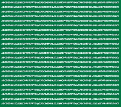 Image de Lettres autocollantes, 3 mm, vert brillant