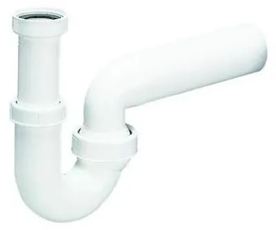 Produktbild von Dallmer Röhren-Siphon 100/0 1 1/2"xDN40/ DN50, ohne Waschgeräte Anschluss, 010230