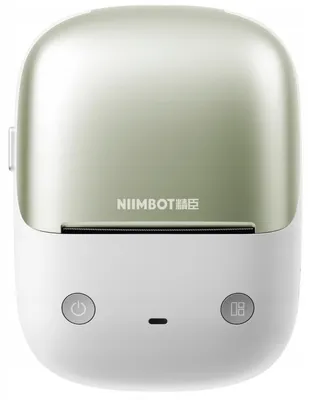 Produktbild von Niimbot B2 PRO: Thermodrucker für selbstklebende Etiketten, 300 DPI, grün