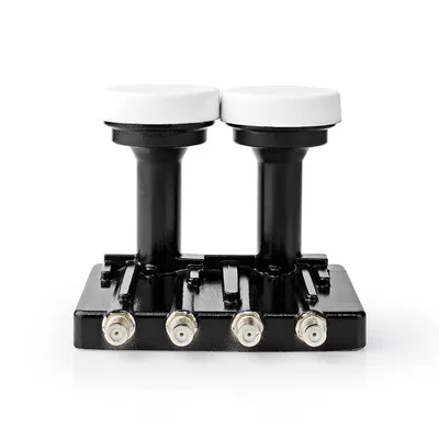 Obrázok produktu pre Nedis konvertor LNB Monoblock Quad SLNBQDM43BK