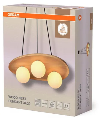 Produktbild von Hängeleuchte H: max. 150 cm G9 Kugelschirm Modern
