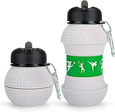 Produktbild von Trinkflasche faltbar, BPA-frei, Silikon, für Sport