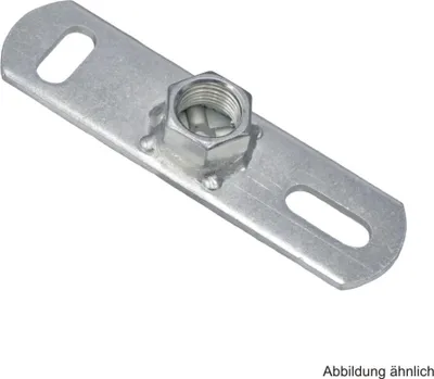 Produktbild von BIS Wandplatte 675, 145x38x4 mm, G 1/2"
