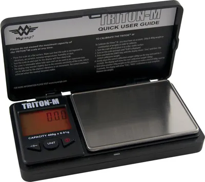 Produktbild von Kleine Feinwaage bis 400g Teilung 0,01| ideal für unterwegs | Präzisionswaage