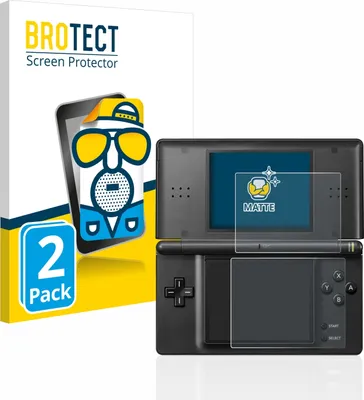 Produktbild von 2x BROTECT Schutzfolie für Nintendo DS LITE Displayschutz Displayschutzfolie Folie Matt Entspiegelungsfolie