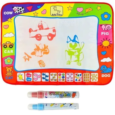 Image de Kruzzel 22240 Tapis de dessin à l'eau