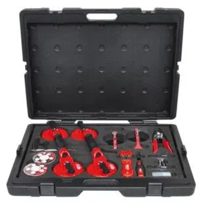 Produktbild von KS TOOLS Schneiddraht-Set Scheibendemontage Windschutzscheiben-Werkzeug 140.1065 85mm 160,0mm 565 565,0mm 35,0mm Kunststoff Rolle 22,5m 730g